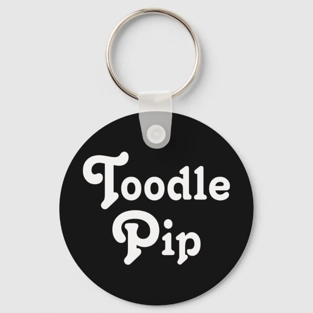 Toodle Pip Keychain (Front)
