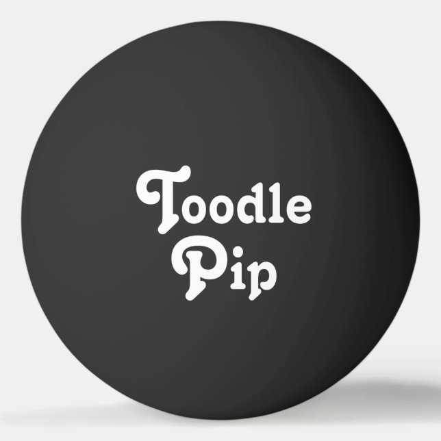 Toodle Pip Ping Pong Ball (Front)