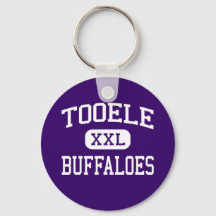 Tooele - Buffaloes - High School - Tooele Utah Keychain