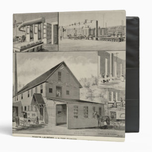 Toof's Laundry, Concord, NH Binder