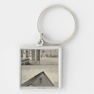 Toof's Laundry, Concord, NH Keychain