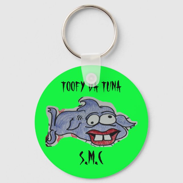 TOOFY DA TUNA, S.M.C KEYCHAIN (Front)