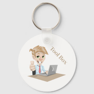 Tool Box Cartoon Keychain