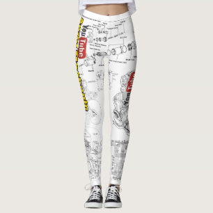 Tool Girl Leggings - schematic