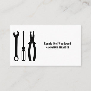 Tool Handyman Services Business Card