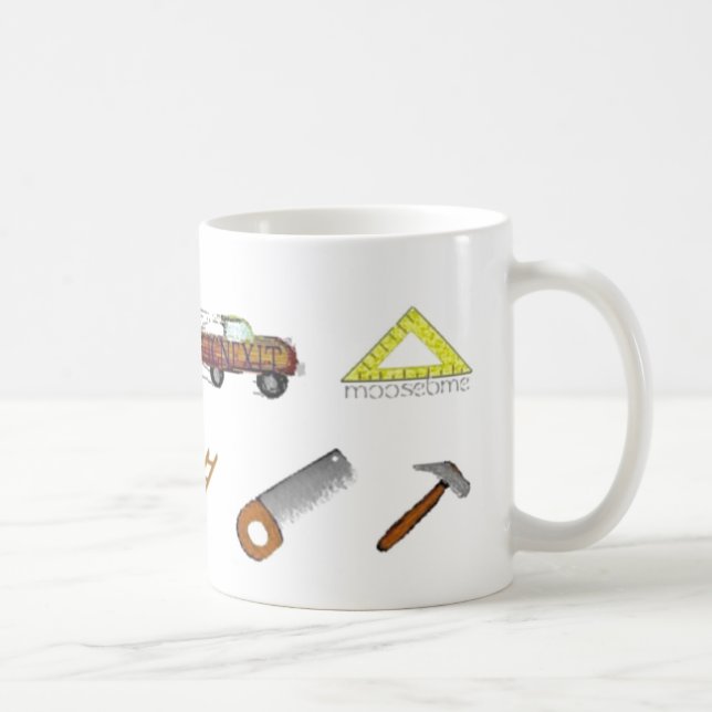 Tool Template Fixed Coffee Mug (Right)