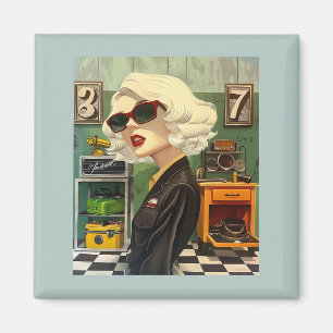 Tool Time Blonde Magnet