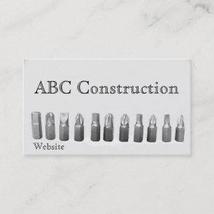 Tool Tips Business Card