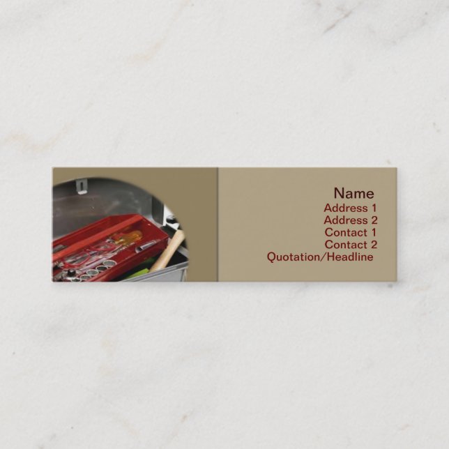 Toolbox Business Card (Front)