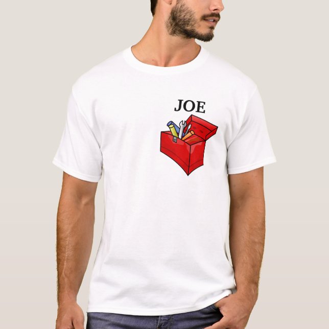TOOLBOX "JOE" THE HANDYMAN SHIRT TEMPLATE (Front)