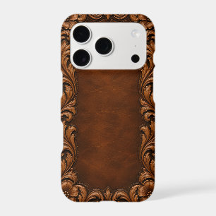 Tooled Border Frame Western iPhone Case