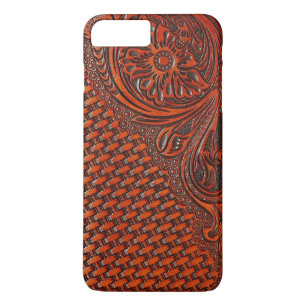 Tooled leather case