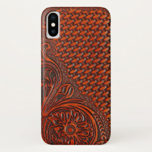 Tooled leather case