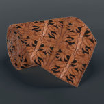 Tooled Leather Print Brown And Black Western Tie<br><div class="desc">This is a tooled leather belt design that has a photo filter added to give an artistic effect. Very handsome mens western necktie.</div>