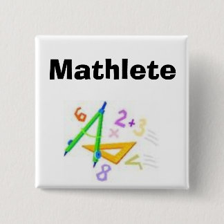 tools 1, Mathlete 2 Inch Square Button
