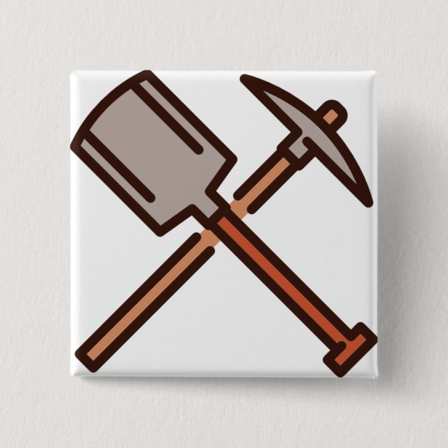 tools 2 inch square button (Front)