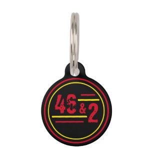 TOOL's 46 & 2 - Evolutionary DNA Art Design Pet Tag