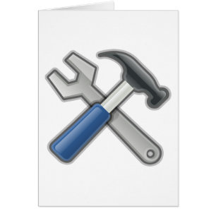 Tools, Hammer and Wrench