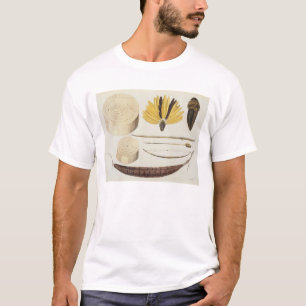 Tools, weapons and utensils of Puri and Botocudos T-Shirt