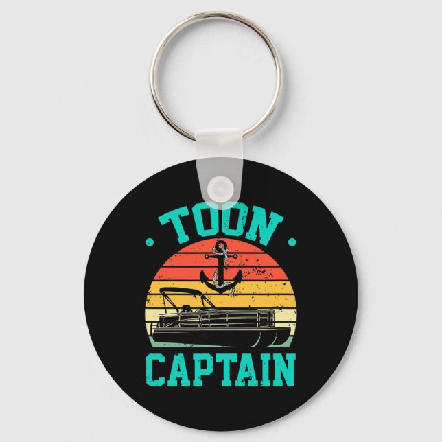 Toon Captain  Keychain (Front)