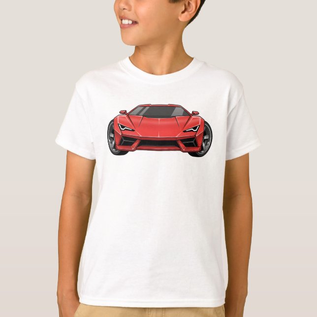 Toon Car Style T-Shirt (Front)