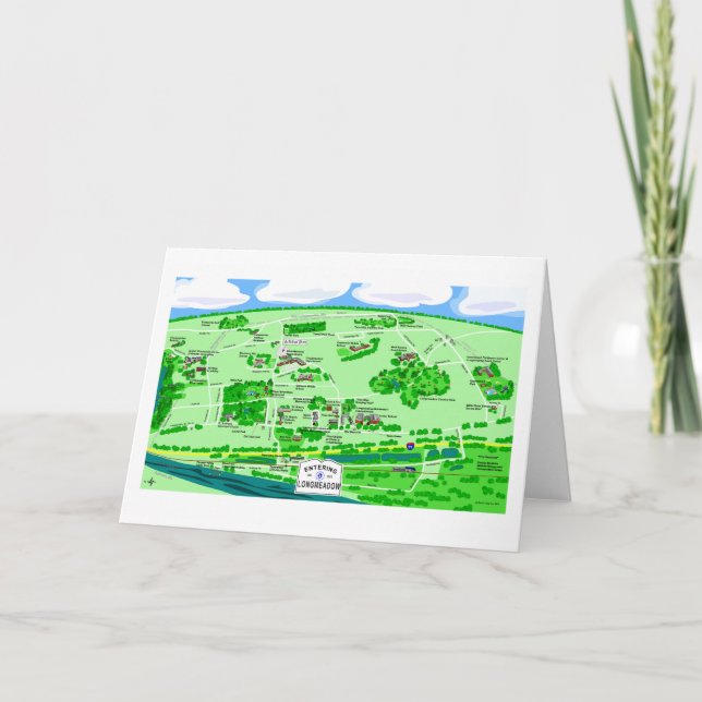 TOON of Longmeadow Greeting Cards (5x7") 2016 (Front)