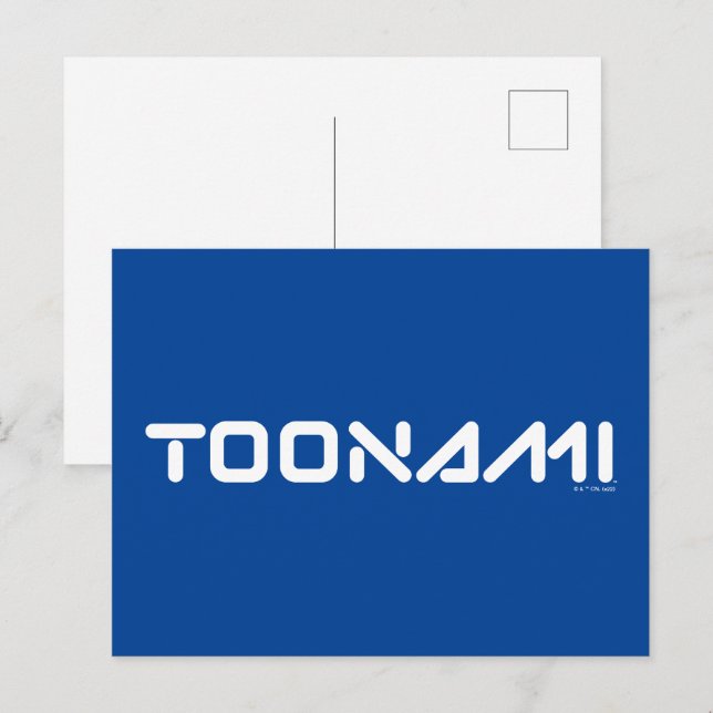 Toonami Digital Font Logo Postcard (Front/Back)