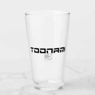 Toonami Futuristic Font Logo Glass