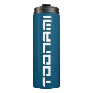 Toonami Futuristic Font Logo Thermal Tumbler