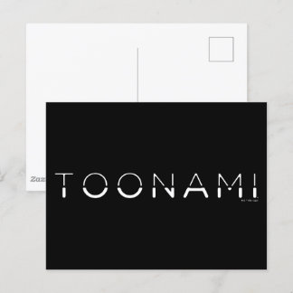 Toonami Split Font Logo Postcard