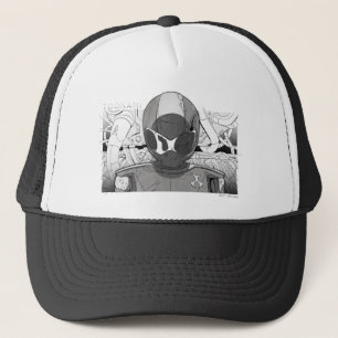Toonami TOM 5 Countdown Comic Bumper Trucker Hat