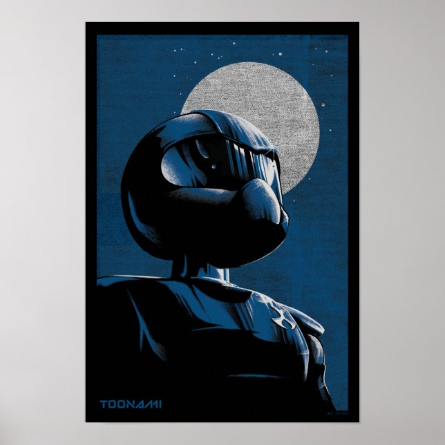 Toonami TOM 5 Moonlight Graphic Poster (Front)