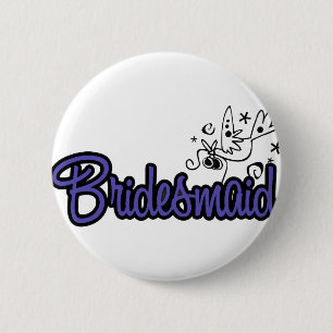 ToonDoveBridesmaidInd 2 Inch Round Button