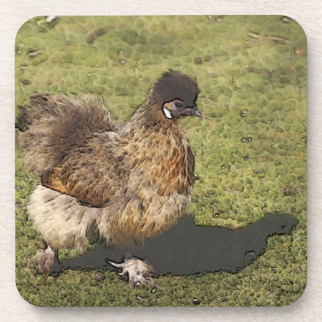 toony chicken coaster (Front)
