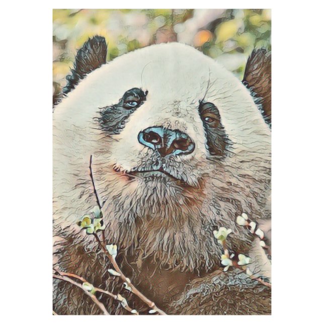 toony panda tablecloth (Front)