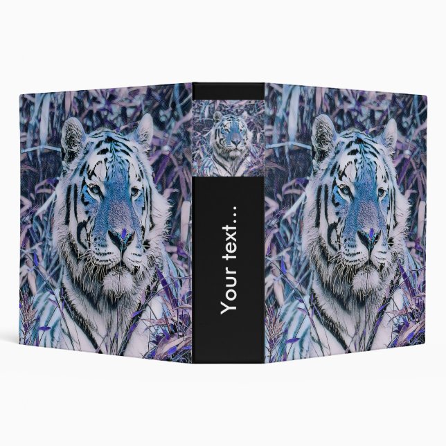 Toony Tiger blue Binder (Background)