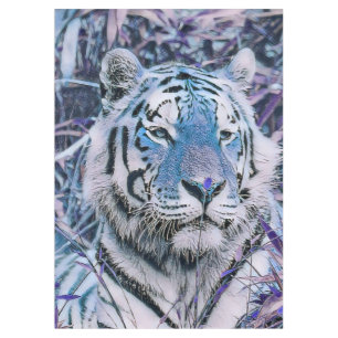 Toony Tiger blue Tablecloth