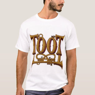 TOOT Brass Horn Typography T-Shirt