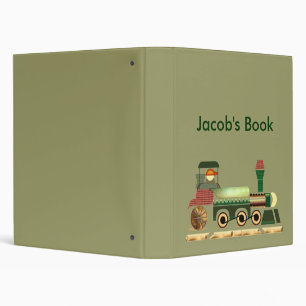 Toot Toot Train Binder