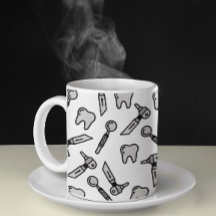 Tooth Be Told | Dental Tools & Teeth Classic Mug