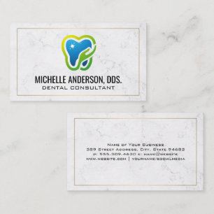 Tooth Care Logo   Dental Business Card