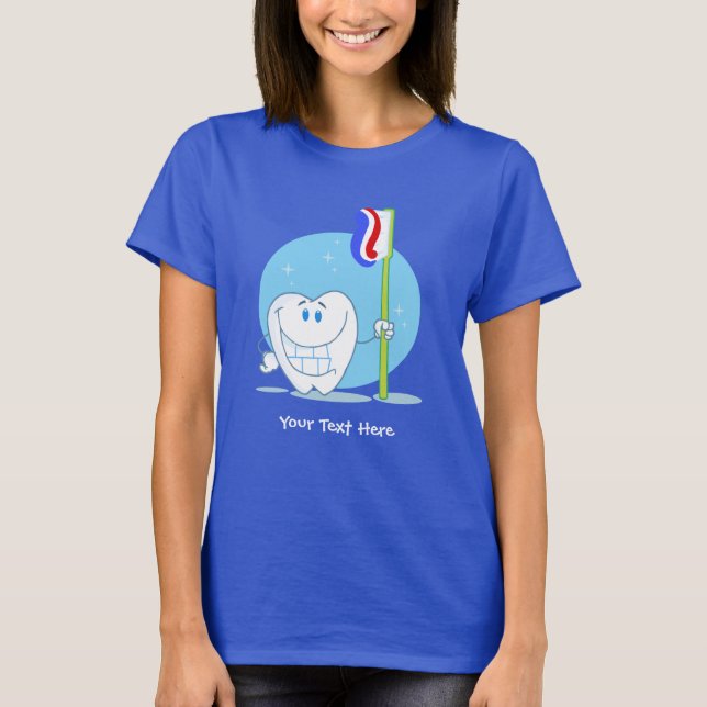 Tooth (customizable) T-Shirt (Front)