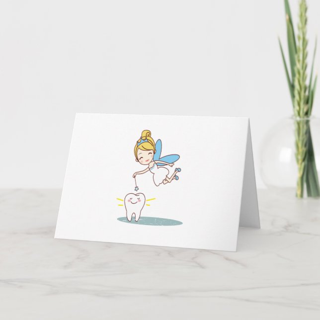 Tooth Fairy Day - Appreciation Day Card (Front)