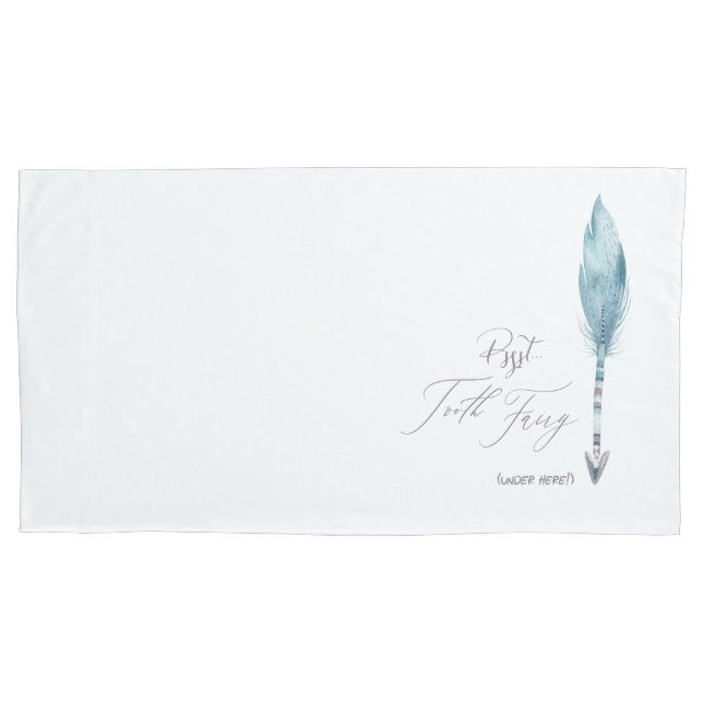 Tooth Fairy Directions Pillowcase (Front)
