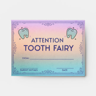 Tooth Fairy Envelope Lost Tooth Dental Supplies