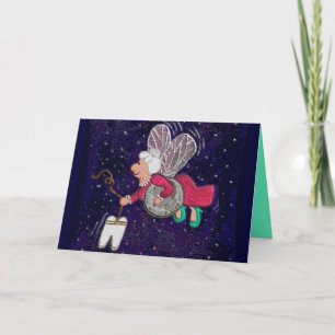 Tooth Fairy — greeting card