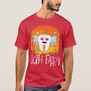 Tooth Fairy Halloween Costume Funny Girls Kids Adu T-Shirt