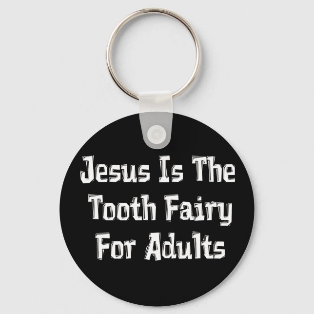 Tooth Fairy Jesus Keychain (Front)