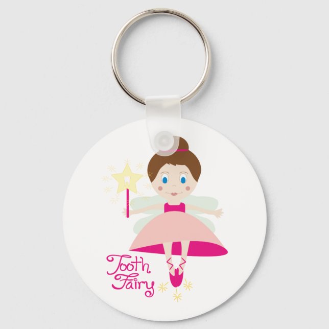 Tooth Fairy Keychain (Front)