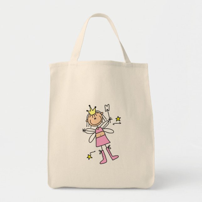 Tooth Fairy Stick Figure Bag (Front)